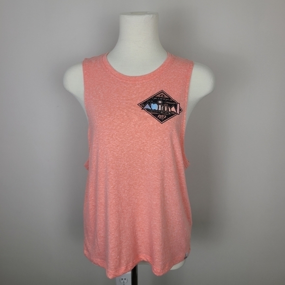 ANIMAL UK 30th Anniversary Collection Women's Peach Surf Tank Top Size 8 UK - Picture 2 of 16